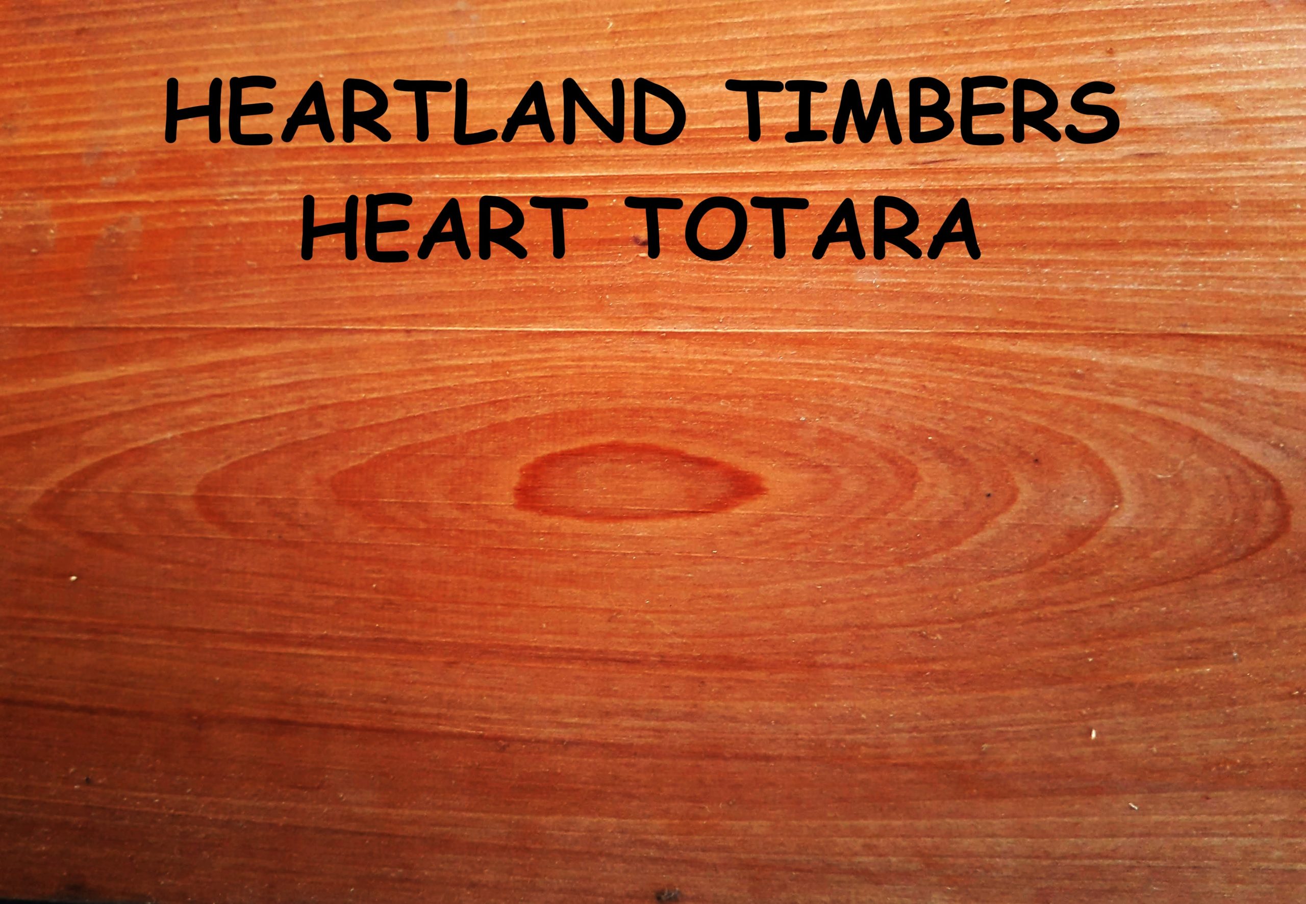 Totara Specifications and Finishes - Heartland Timbers